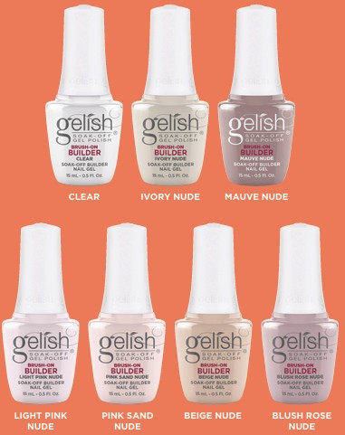 Gelish HEMA-Free Brush-On Builder Gels – 33% OFF