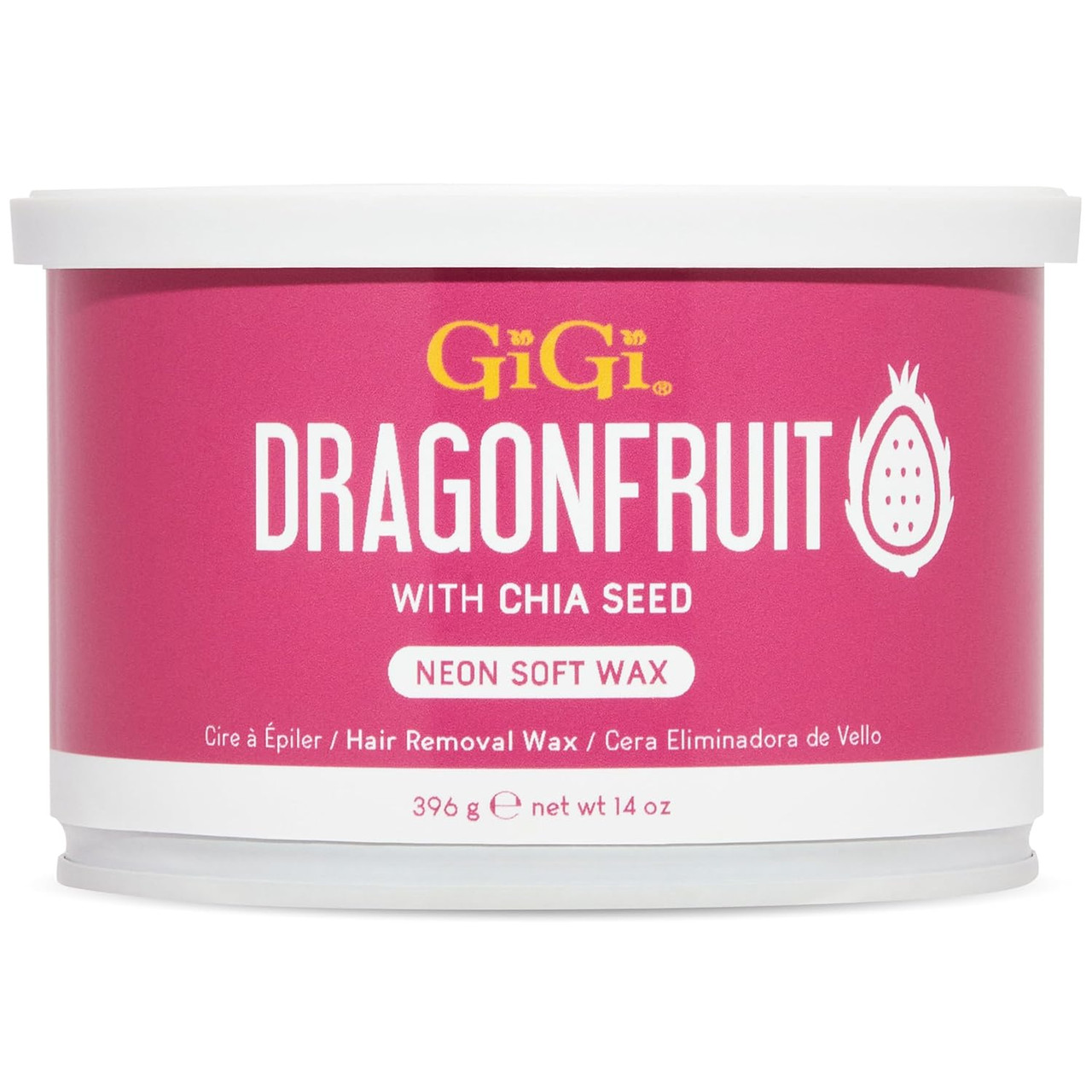 GiGi Neon Soft Wax Dragonfruit - 14oz
