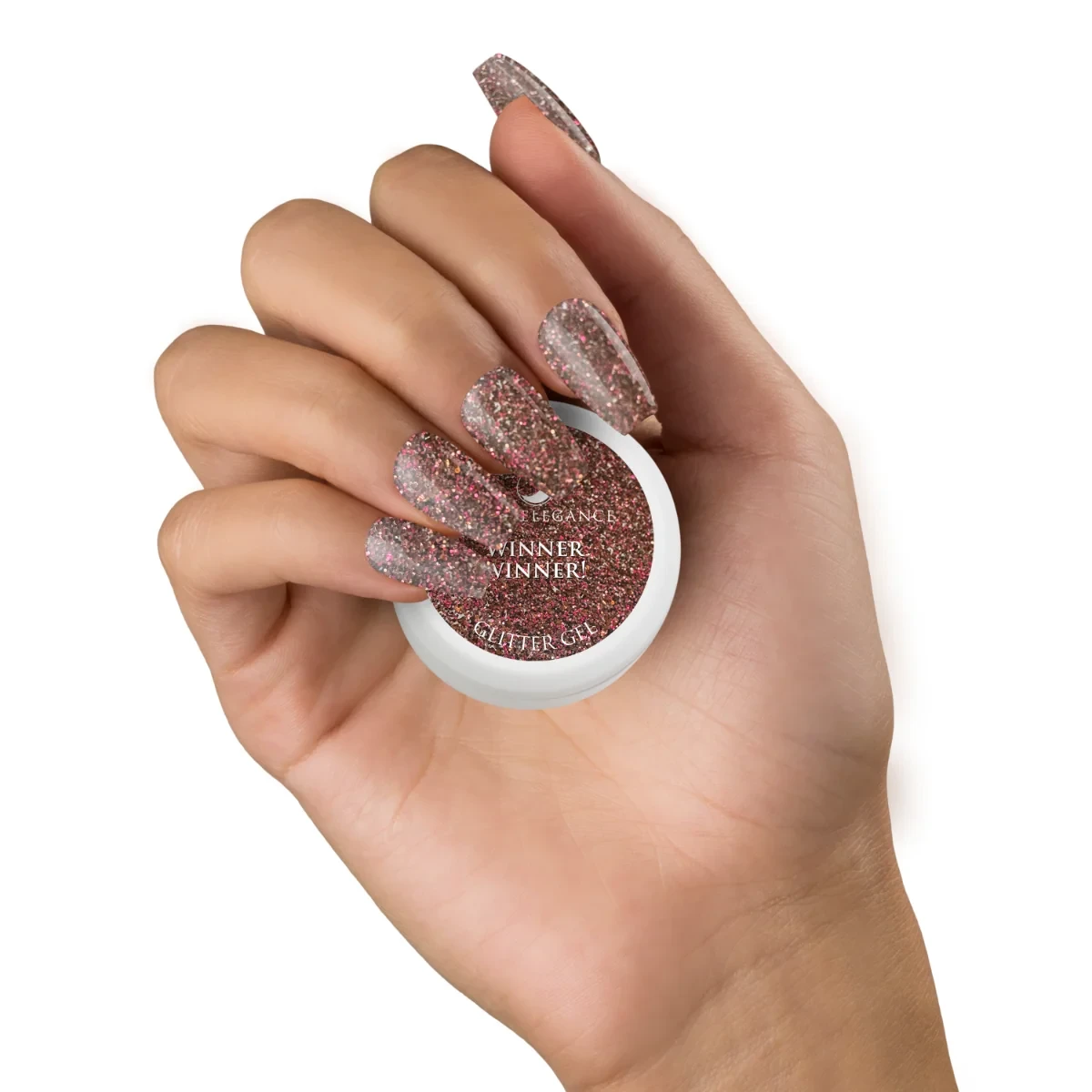 Light Elegance Glitter Gel Winner Winner! - 10 ml