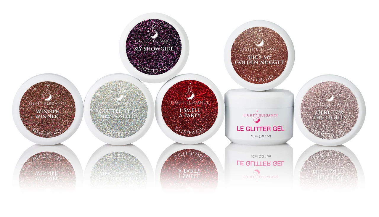 Light Elegance Glitter Gel Viva Las Vegas Fall/Winter 2026 Collection.