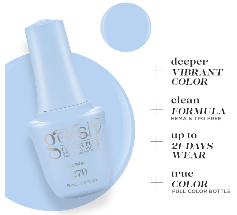 Gelish Color Plus Gel Nail Polish Talk That Talk - 0.5 fl oz