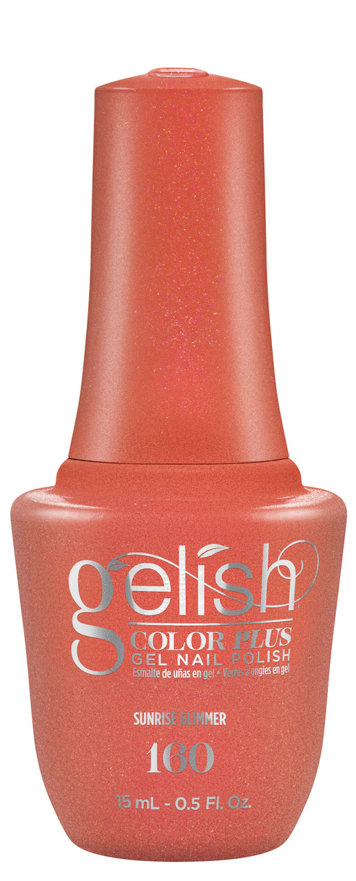 Gelish Color Plus Gel Nail Polish Sunrise Glimmer - 0.5 fl oz