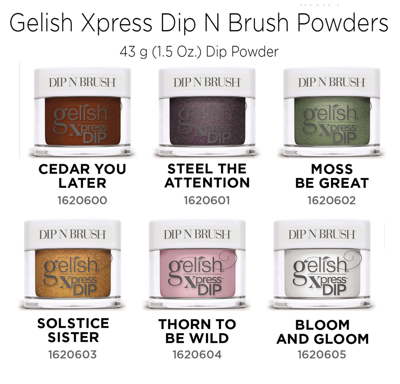 Gelish Xpress Dip Bougie  By Nature Fall 2026 collection