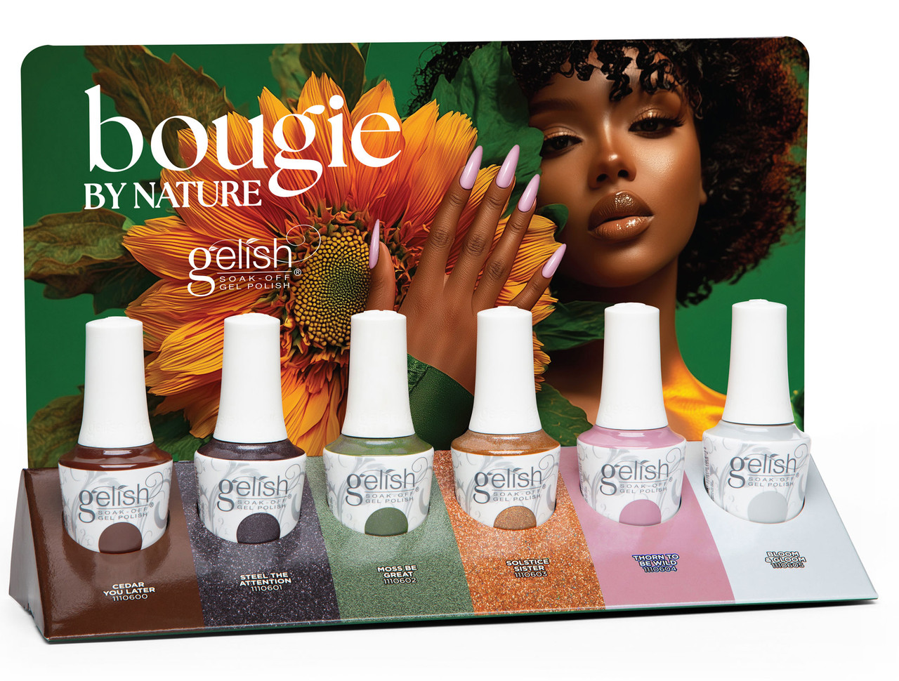 Gelish Soak-Off Gel Bougie By Nature Fall 2026 collection - 6PC Display