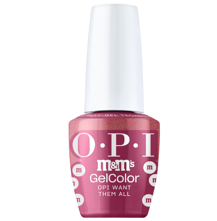 OPI x M&M'S GelColor Intelli-Gel OPI Want Them All HPT09 - 0.5 oz (15 mL)