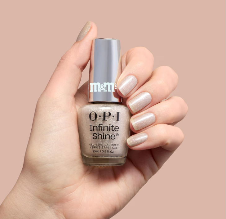 OPI x M&M'S Infinite Shine Candied Cutie HRT23 - .5 oz / 15 mL