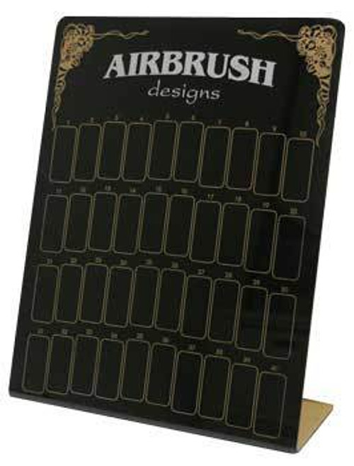 Airbrush Design Table Display - Black