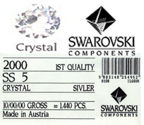 Swarovski Rhinestone - Crystal - 1440ct