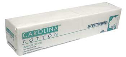 Carolina Cotton Wipes - 2"x2" / 200ct