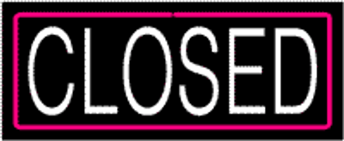 Neon Sign - Closed