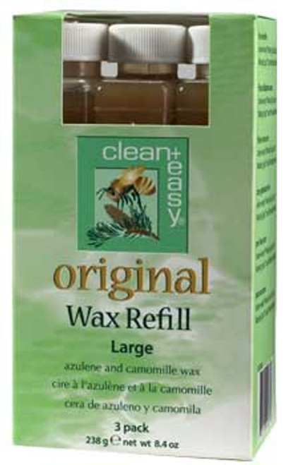 Clean + Easy Large Original Wax Refill - 3pk