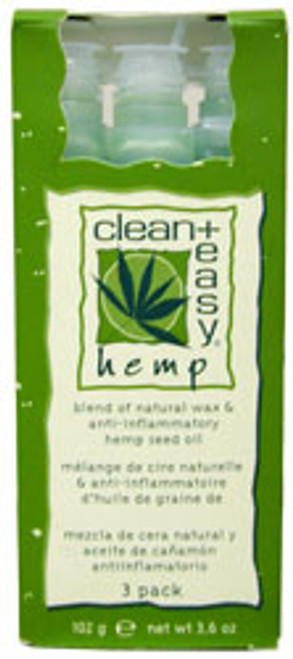 Clean + Easy Medium Hemp Wax Refill - 3pk Clean + Easy Medium Hemp Wax Refill - 3pk