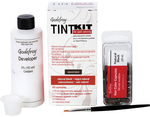 Godefroy Eyebrow Tint Kit - Natural Black