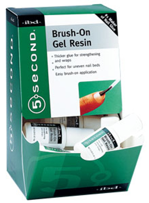 ibd 5 second Brush-On Gel Resin - 12/pk 6g