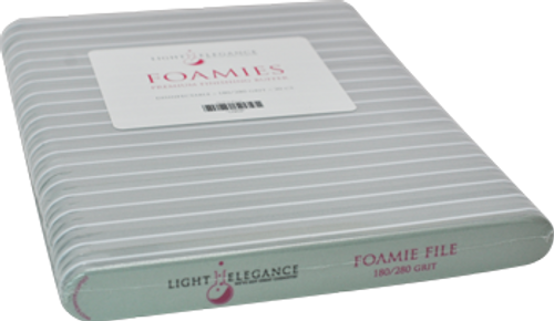 Light Elegance Foamie, 180/280 grit, pack of 20