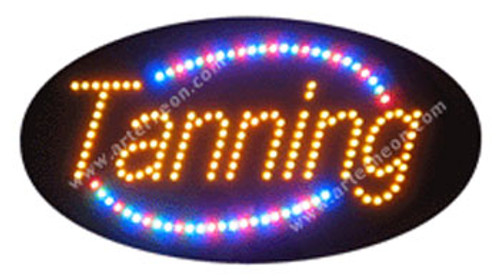 Animation & Flashing LED Sign - Tanning