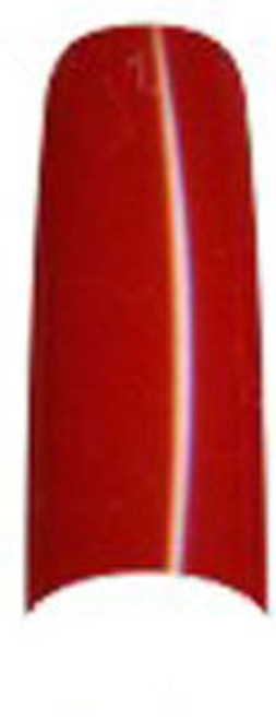 Lamour Color Nail Tips: Red - 110ct