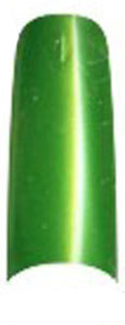 Lamour Color Nail Tips: Lime Pearl - 110ct