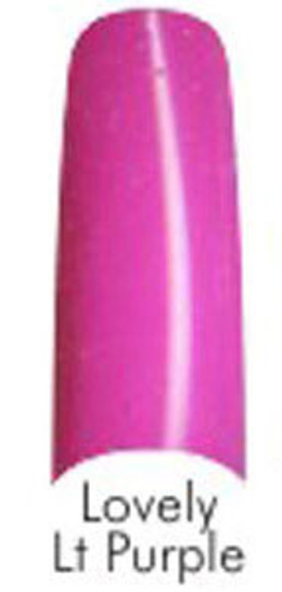 Lamour Color Nail Tips: Lovely Lt. Purple - 110ct