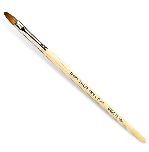 Tammy Taylor Custom Flat Kolinsky Sable Brush - Small