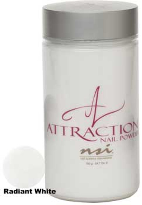 NSI Attraction Nail Powder - Radiant White - 24.7oz