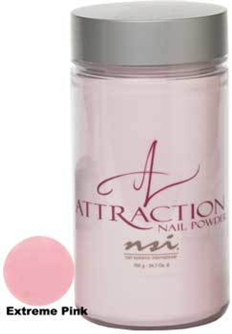 NSI Attraction Nail Powder - Extreme Pink - 24.7oz