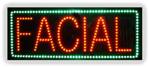 Electric LED Sign - Facial L056