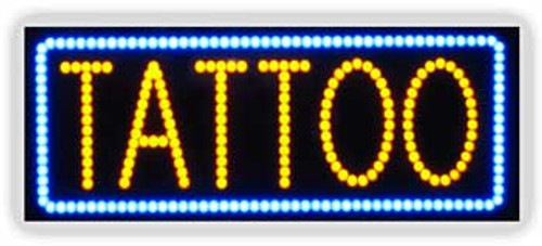 Electric LED Sign - Tattoo 2159