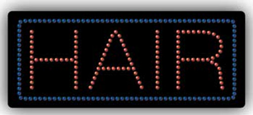 Electric LED Sign - HAIR 2339