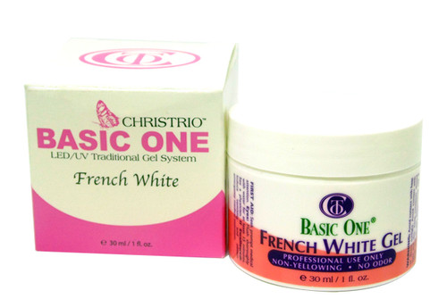 BASIC ONE - French White Gel 1oz