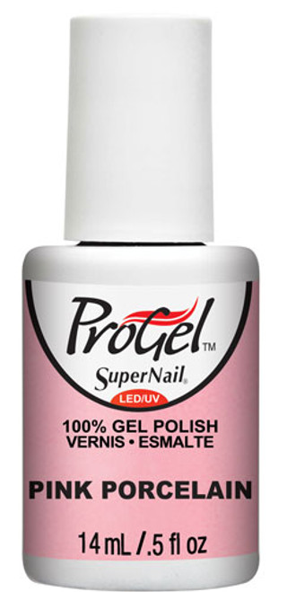 SuperNail ProGel Polish Pink Porcelain - .5 fl oz / 14 mL