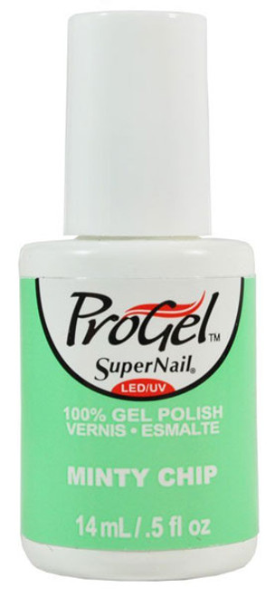 SuperNail ProGel Polish Minty Chip - creme - .5 fl oz / 14 mL