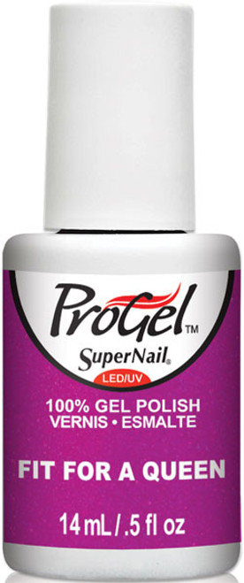 SuperNail ProGel Polish Fit For a Queen- Shimmer - .5 fl oz / 14 mL