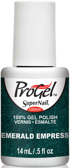 SuperNail ProGel Polish Emerald Empress - Shimmer  -5 fl oz / 14 mL