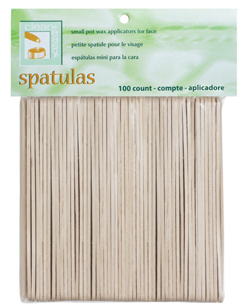 Clean + Easy Wax Applicator Petite Spatulas Small 100ct