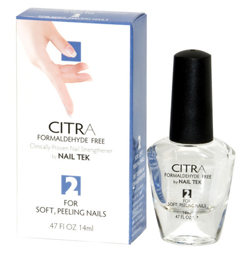 Nail Tek CITRA 2 For Soft, Peeling Nails - .5oz