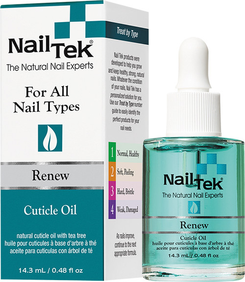 Nail Tek Renew Cuticle Oil  - 14.3 ml/ 0.48 fl oz.