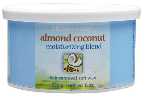 Clean + Easy Almond Coconut Soft Wax - 8 oz