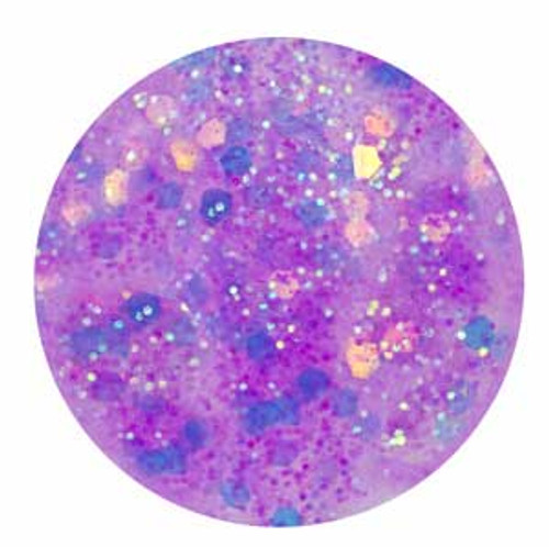 EzFlow Confetti Acrylic Glitter Powder: Countdown - . 0.75 oz (21 g)