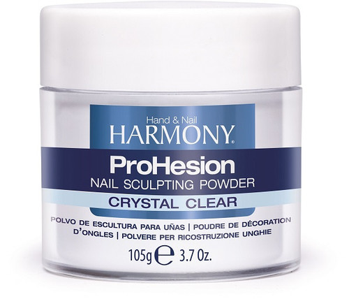 Nail Harmony ProHesion Sculpting Powder Crystal Clear -  3.7 Oz.