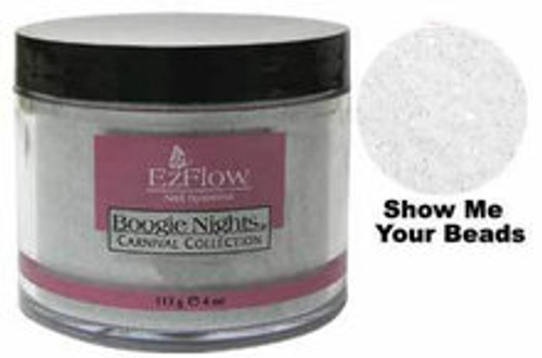 EzFlow Boogie Nights Glitter Acrylic Show me Your Beads - 56 g