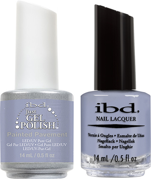 ibd Just Gel Polish & Nail Lacquer Painted Pavement - .5oz