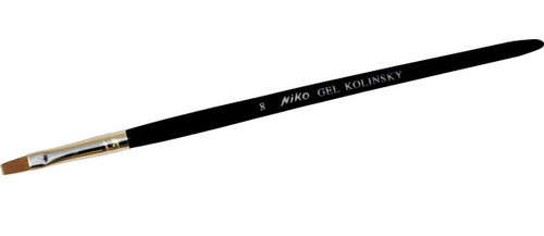 Niko Gel Kolinsky Brush #8