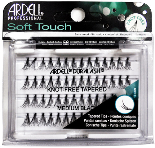 Ardell Soft Touch Knot-Free Tapered Medium Black