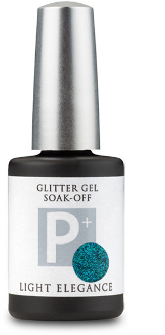 Light Elegance P+ Glitter Gel Polish Lagoon - 11.8 ml