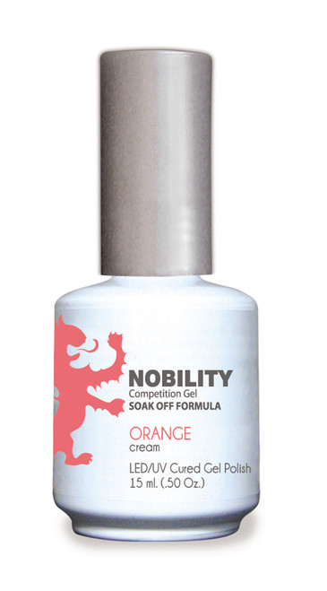 LeChat Nobility LED/UV Cured Gel Polish Orange - .5 oz  15 ml