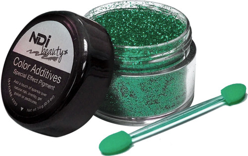 NDI beauty Color Additives Glitter Turquoise Green - .5oz