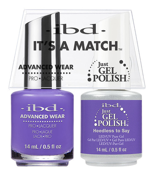 ibd It's A Match Advanced Wear Duo Heedless to Say - 14 mL/ .5 oz