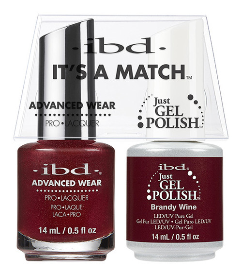 ibd It's A Match Advanced Wear Duo Brandy Wine - 14 mL/ .5 oz