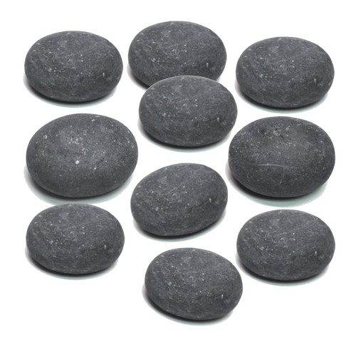 Small Round Massage Stones - 10 ct